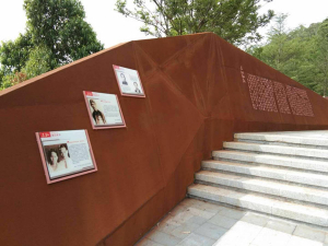 开阳耐候钢挡土墙
